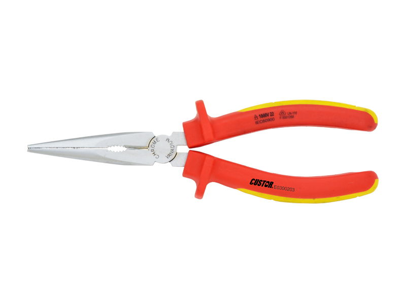 1000V. INSULATED STRAIGHT NOSE PLIERS