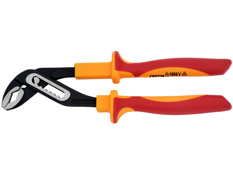 1000V. INSULATED WATER PUMP PLIERS