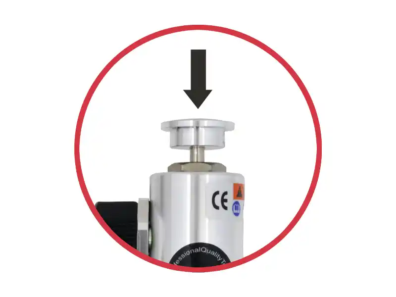 PALM-SHAPED AIR TWIST BLOW GUN