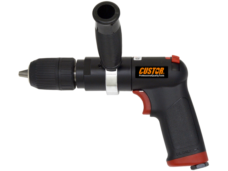 1/2" DR. NON REVERSIBLE AIR DRILL_800 rpm