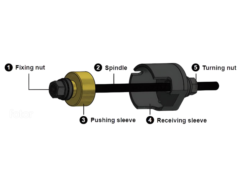 BUSHING TOOL FOR FRONT DRIVE UNIT
