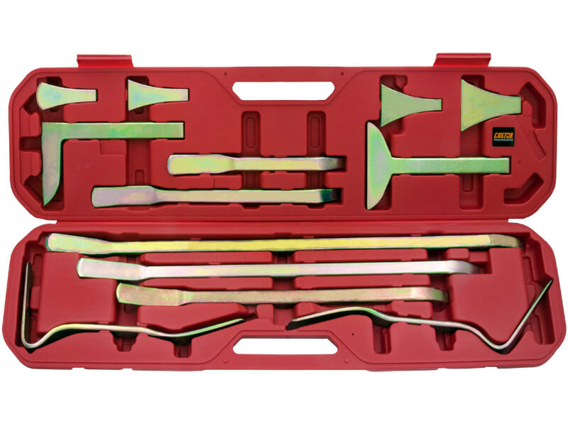 13 piezas: juego de herramientas de palanca y cuña para el cuerpo