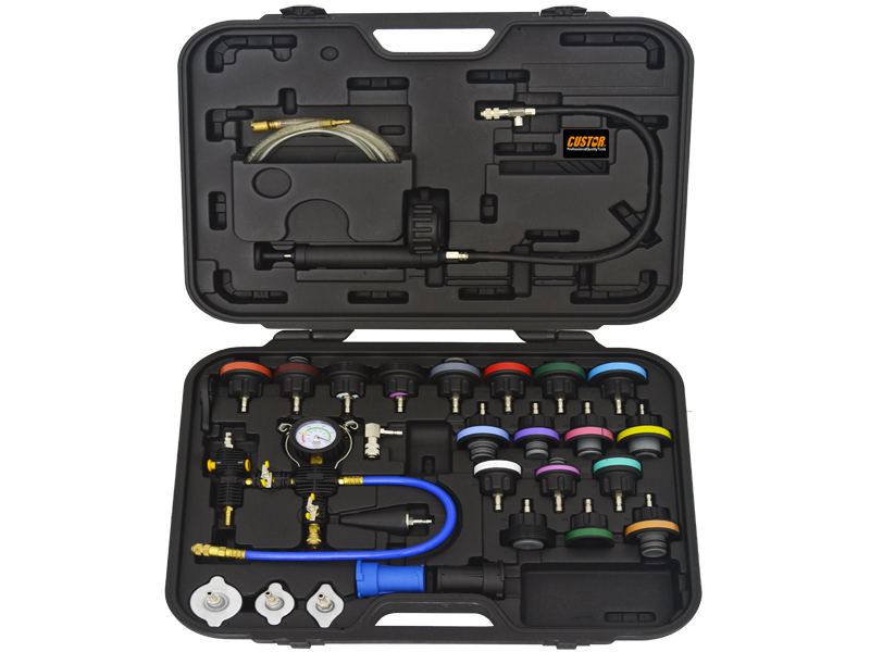 31PCS - PRESSURE AND VACUUM TYPE COOLING TESTER KIT_electric vehicles