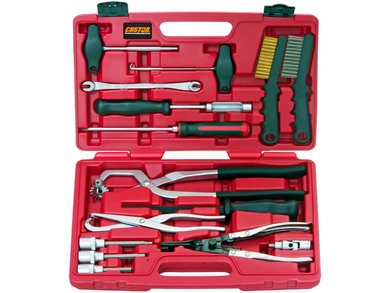 15 piezas - kit de herramientas de reparación y mantenimiento de frenos